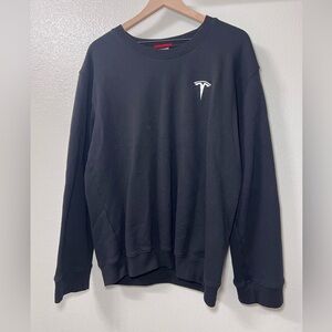 Tesla Unisex Crewneck Logo Sweatshirt XL